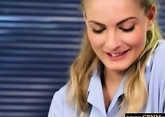 Femdom cfnm hawt doctor gives bj off patient