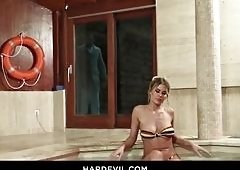 Zlata Shine and Francis X: Hardcore Deepthroat, Rimjob and Anal Pounding