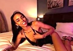 Violeta Grey Stripteases in Heels