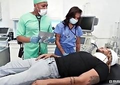 Ryan Reids Big Cock Nurse Ride on Derek Savage