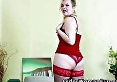 Blonde MILF Casey Tempts Her Stud with Massive Wide Hips, Ripe Hard Nipples and Dripping Su