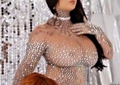 Big Tits Brunettes Abigaiil Morris, Valentine Vixen, and Isiah Maxwell Pound Away in Hardcore Threes