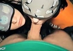 Big-Titted Babes in Steamy Lesbian Threesome Deliver Double Blowjobs, Pussy to Mouth, and