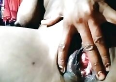 Village Bhabhi Boob's Massage And Pussy Hard Fingering Very Beautiful