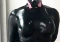 Rubber doll is waiting to be used
