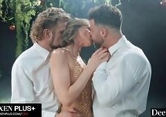 Sultry Goddess Serenity Cox Craves Doggy Style Pounding While Her Both Holes Get Filled and She Sucks C