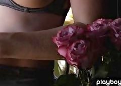 Erna Ohara Shampoos Her Long-Legged Hairy Redhead Pussy