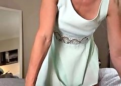 Caroline De Jaies Big Butt Lingerie Strip