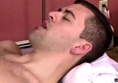 Billy Santoro and Josh Stone Massage into Ass-Licking Frenzy