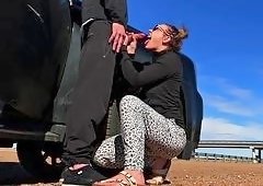 Mya Lane Fucked Hard on Busy Road and Hotel Balcony
