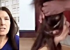 Brunette mature wife narrates as she fucks bbc