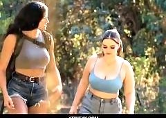 Codi Vore and Penny Barber Slam Strapon Pounds into Each Other During Mind-Blowing Body Switch, Leaving H