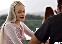 Jonna Lundell Explodes in Fierce Climax from Intense Deep-Throat and Cowgirl Riding in