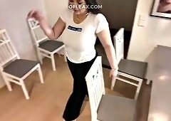 Hardcore Pounding for Horny Big-Butted Persian Stepsis After Kebab