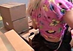 Big Tits Blonde MILFs Accident Sparks Hardcore Doggy Pounding