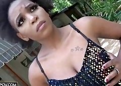 Steven Hard Roughly Fucks Ebony Wannabe in Hardcore Casting