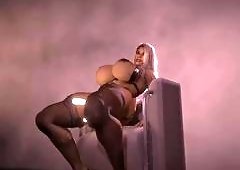 Wraith931s Muscle Dildo Tease