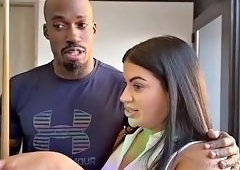Latina Brunette Lesbian Orgy