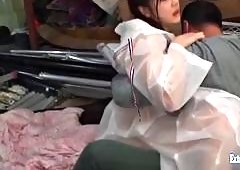Kaise Akari Takes Brutal BDSM Pounding in Warehouse