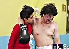 Busty Nurse Dr. Cacherin Threesome