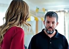 Daddy Millie Morgan Fucks Her Man While He Spies on Thief Dad