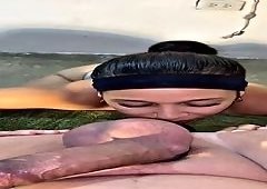 Big-Butt Teen Tries On Cock