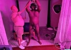 Matt Edges Tickled Aaron Stands in Sensory Deprivation
