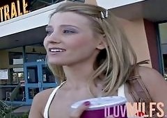 Brunette Tiffany Brookes and Blonde Carli Banks Toy Each Other
