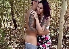 Pounding Big-Butt Ass Outdoors